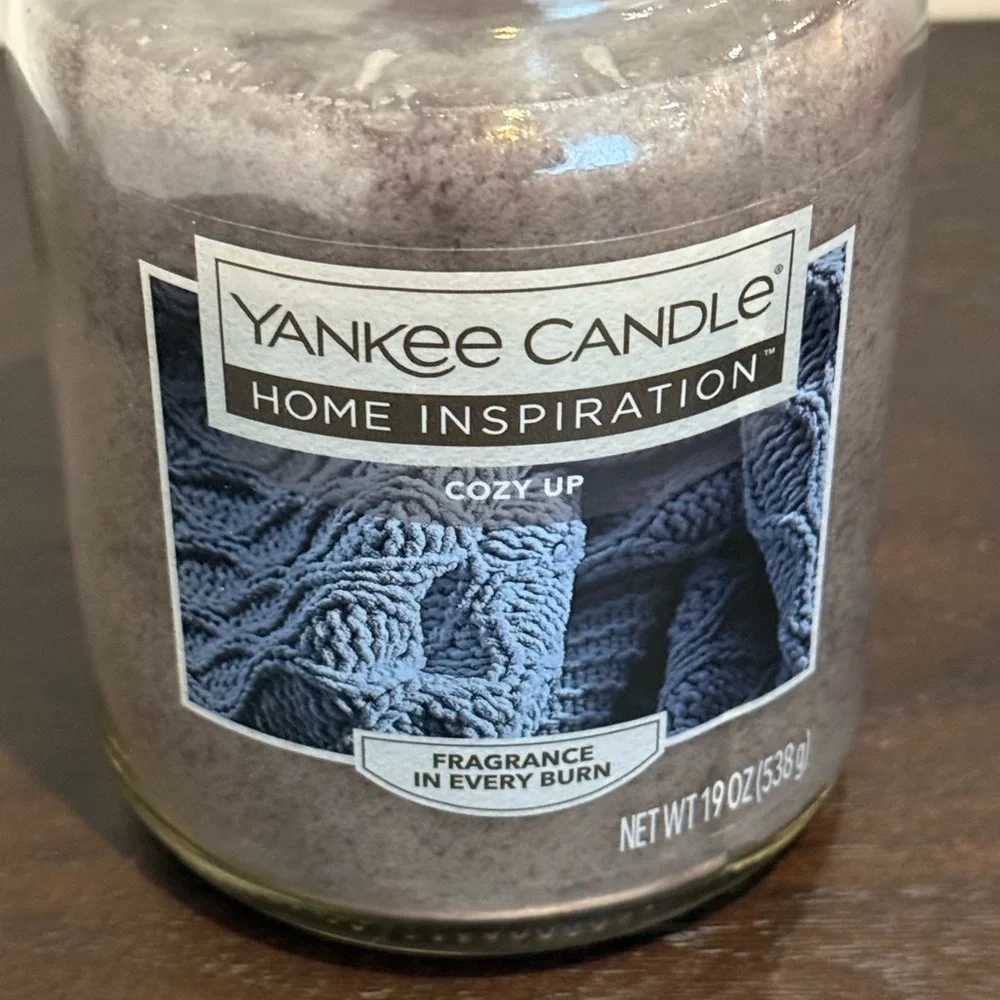 New Yankee Candle Home Inspiration Cozy Up Large Jar Candle 19 oz